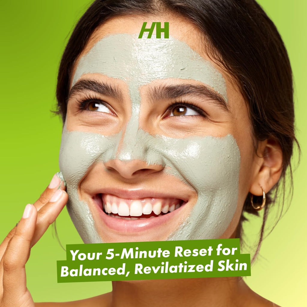 Handmade Heroes Green Tea EGCG Clay Mask – Pore Refining & Oil Control