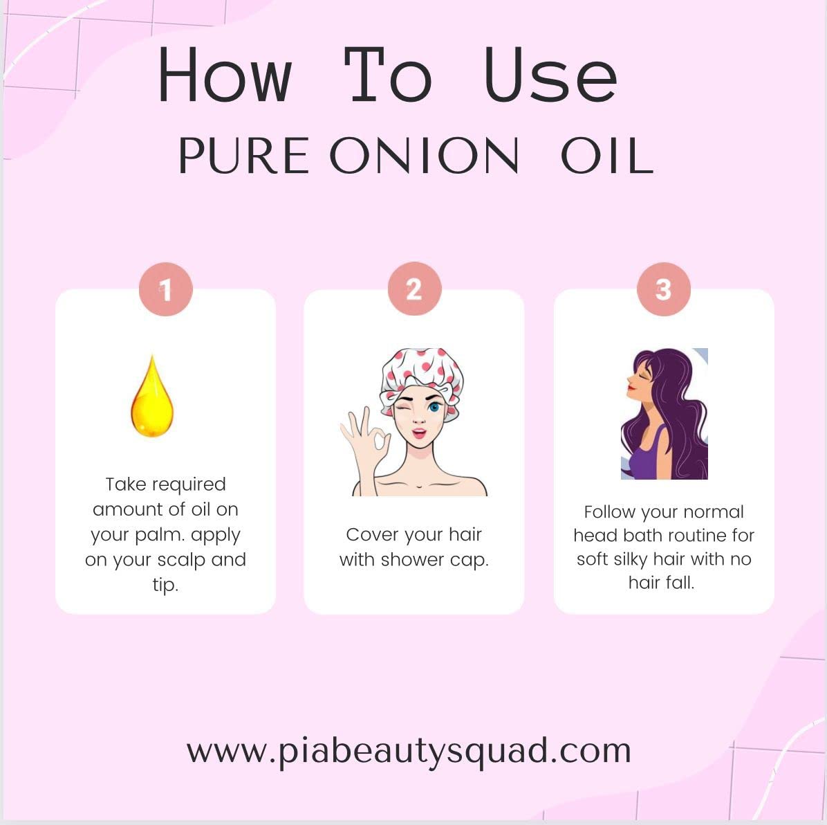Handmade Onion Hair Oil – 4 oz | Regrowth & Fall Control | Ginger, Garlic & Turmeric | Ayurvedic Therapy