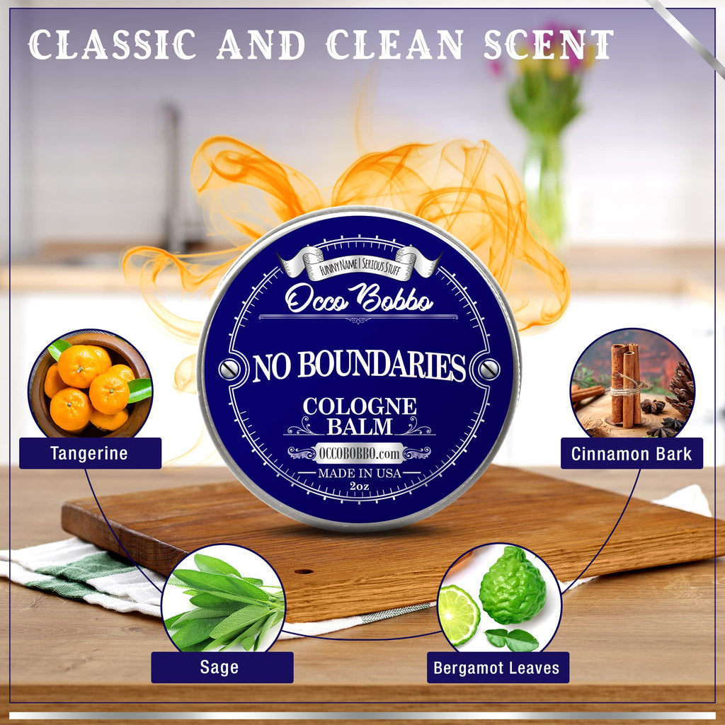 Handy Hound No Boundaries Solid Cologne – Classic Woody-Citrus Scent, 2 oz, Made in USA
