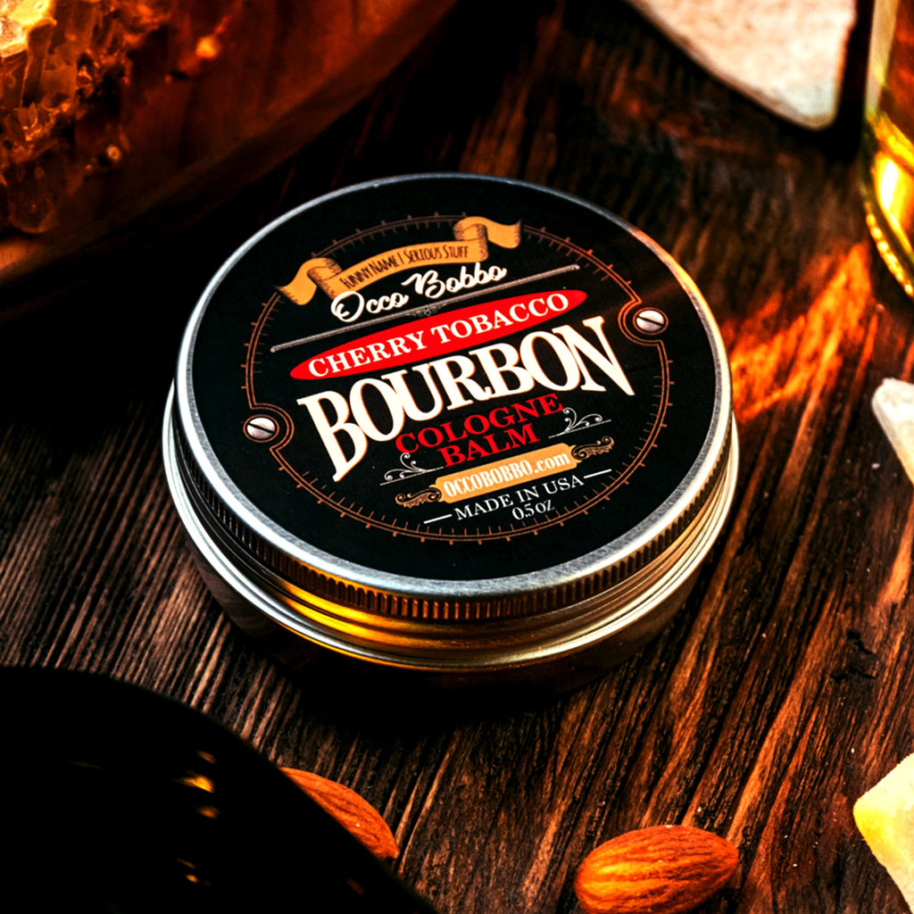 Handy Hound Occo Bobbo Cherry Tobacco Bourbon Solid Cologne for Men (.5 oz) – Made in USA