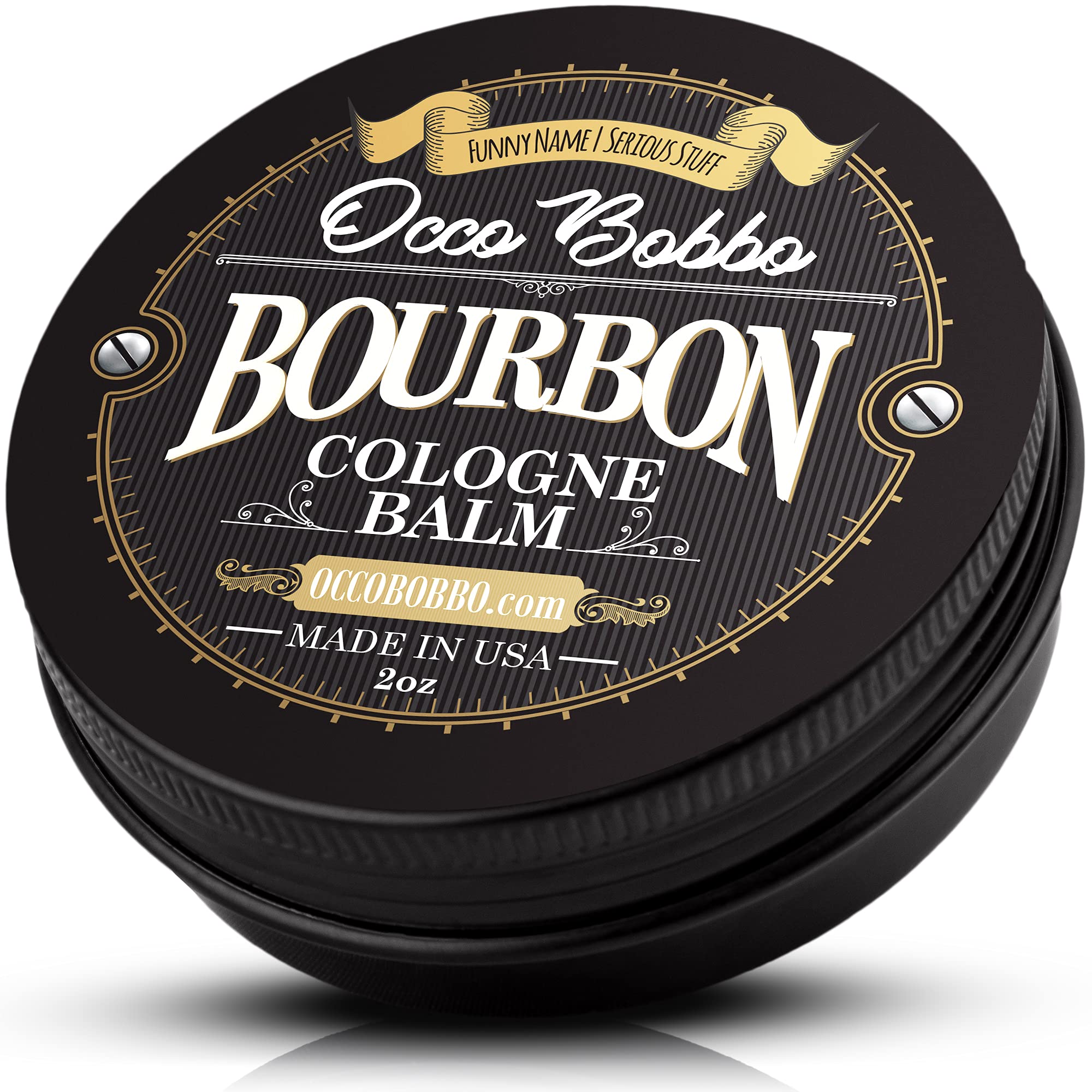 Handy Hound Occo Bobbo Solid Cologne – Bourbon & Sandalwood, 2 oz for Men