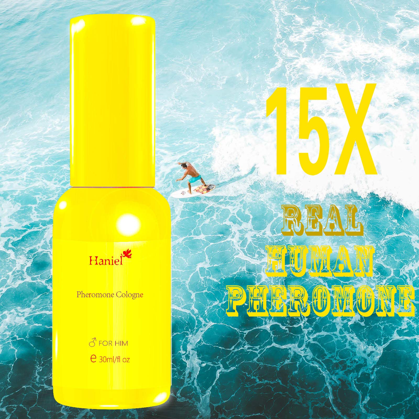 Haniel Lux Socialite Cologne for Men — Pheromone Oil Base Fragrance