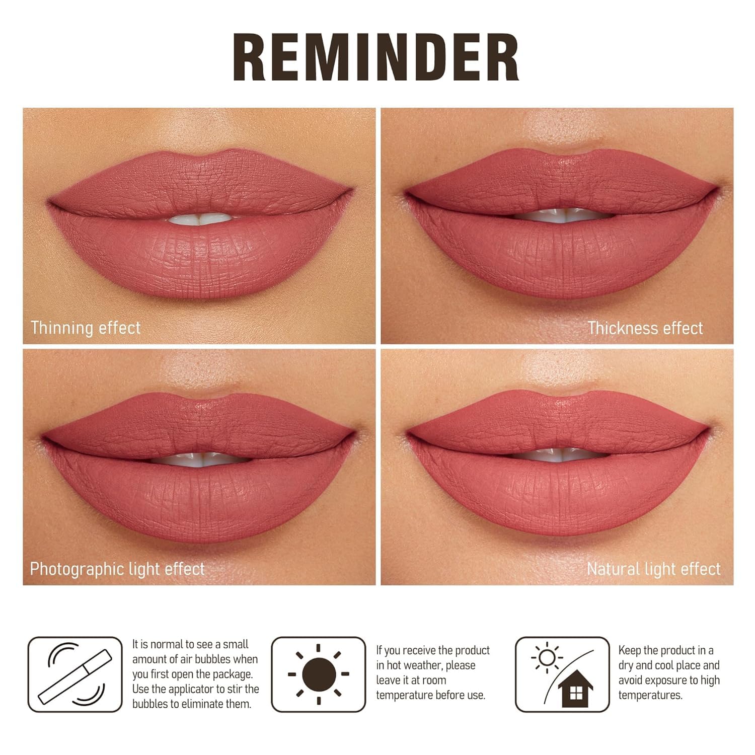 HANLADY Hot Pink Lipstick A40 Miss You – Long-Lasting, Smudgeproof, Vegan