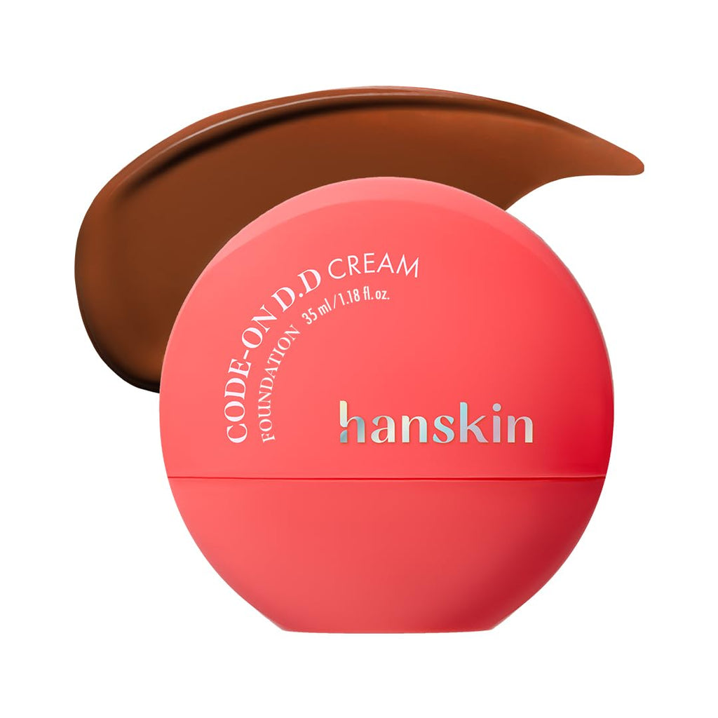 Hanskin DD Cream Contour – Shade 52 Deep Cocoa | Lightweight Liquid Contour & Pore-Blurring Definition