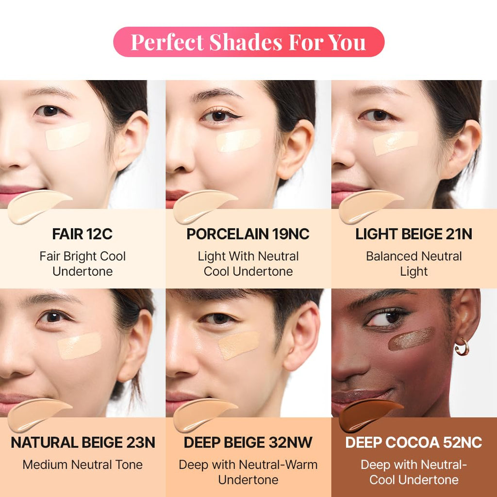 Hanskin DD Cream Foundation – Lightweight Korean BB Cream Foundation | Pore-Blurring, Semi-Matte Coverage | 21N Light Beige