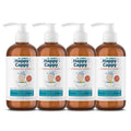Happy Cappy Medicated Shampoo & Body Wash – Fragrance-Free for Cradle Cap & Dandruff (4 x 8 oz)