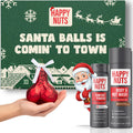 Happy Nuts Holiday Gift Bundle Kit for Men - Comfort Powder, Body Wash & Ornament