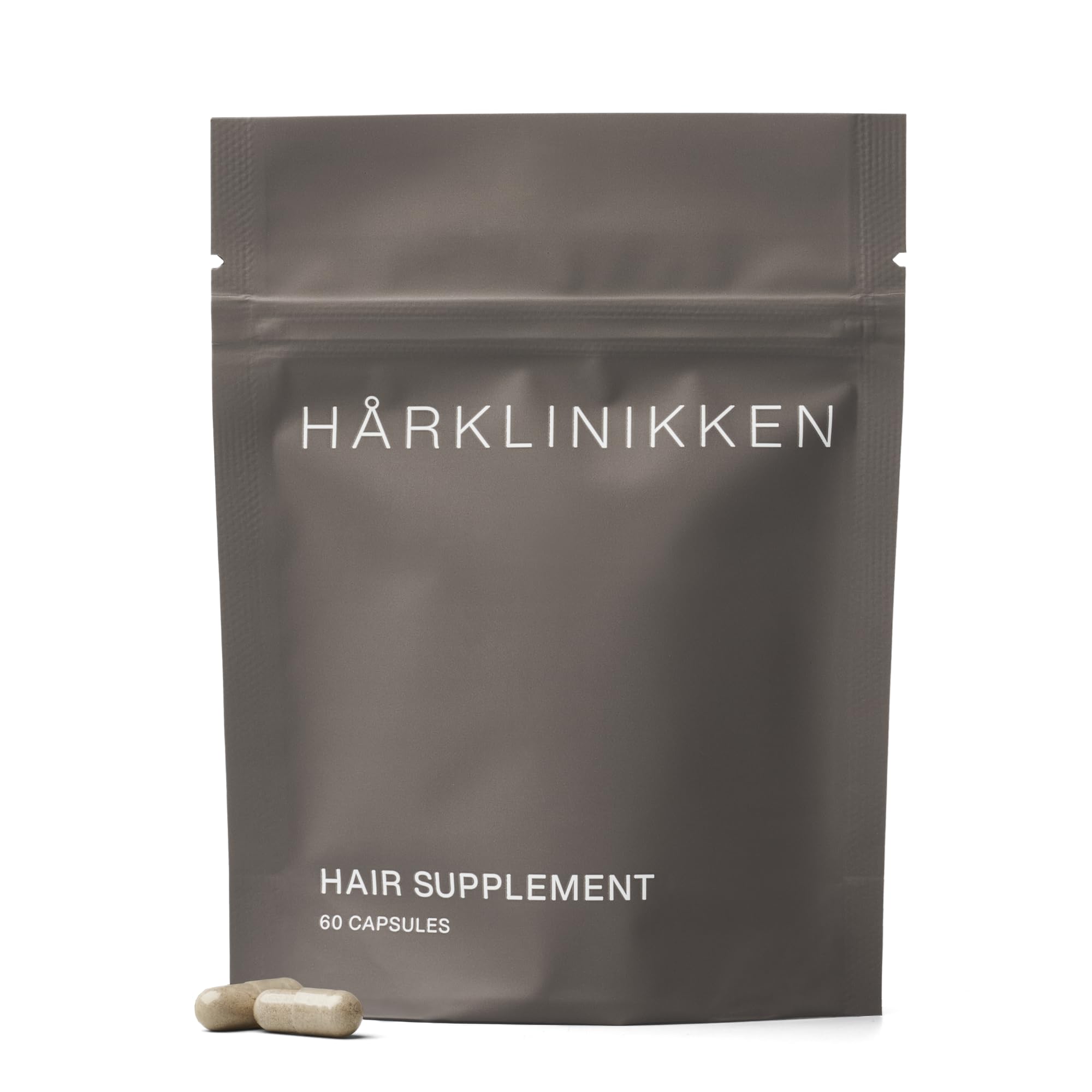 Harklinikken Hair Supplement – 60 Capsules for Thicker, Denser Hair (Men & Women)