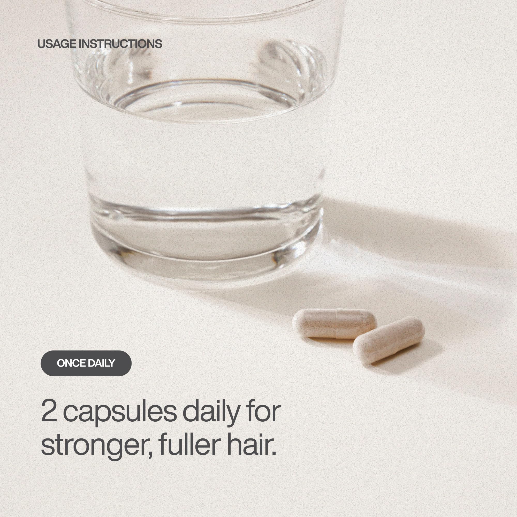 Harklinikken Hair Supplement 3-Pack – 60 Capsules Each for Thicker, Denser Hair