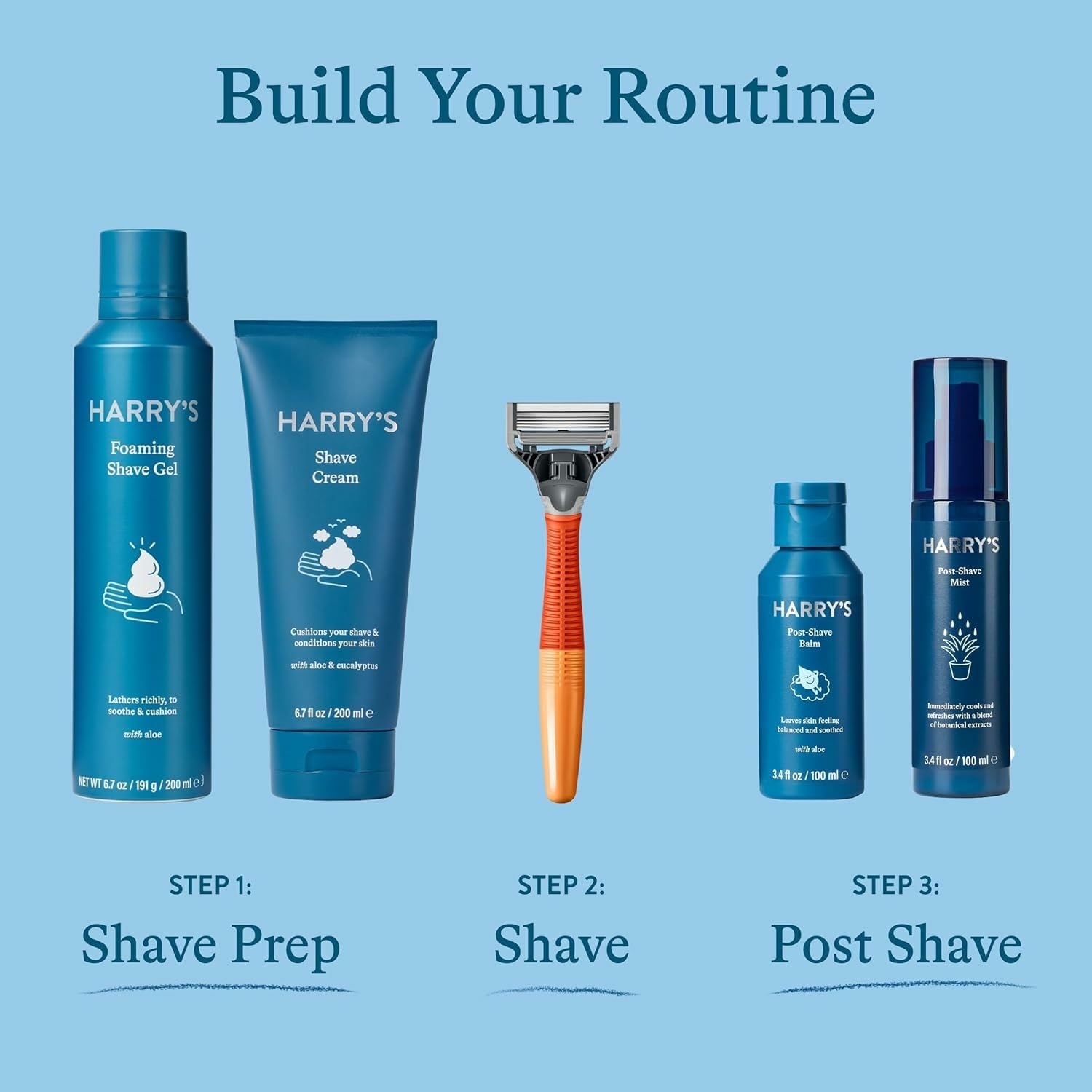 Harry's Shaving Cream for Men with Eucalyptus — 2 Pack (3.4 oz)