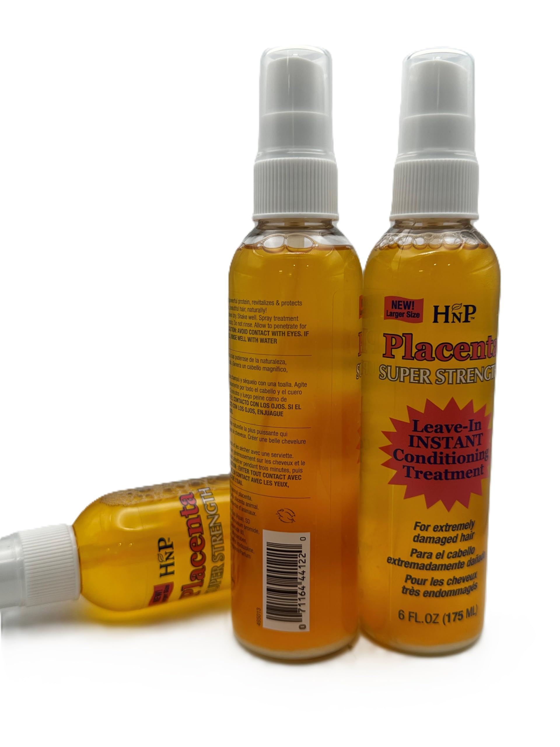 HASK Placenta Leave-In Conditioning Treatment Super Strength 6 oz | 3-Pack