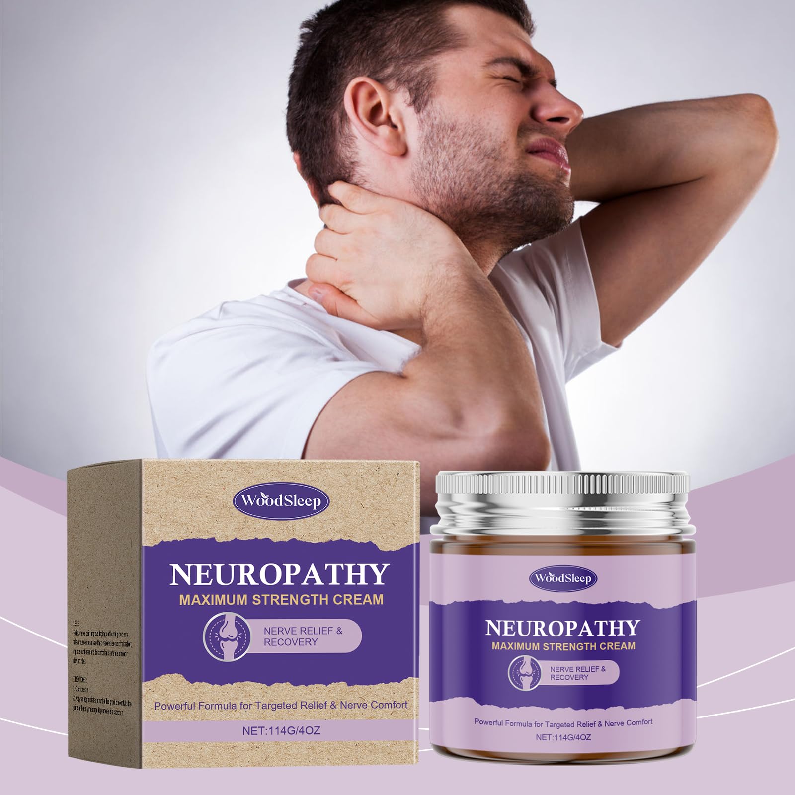 HATIKY Neuropathy Cream | Magnesium Body Cream for Feet & Sleep Support