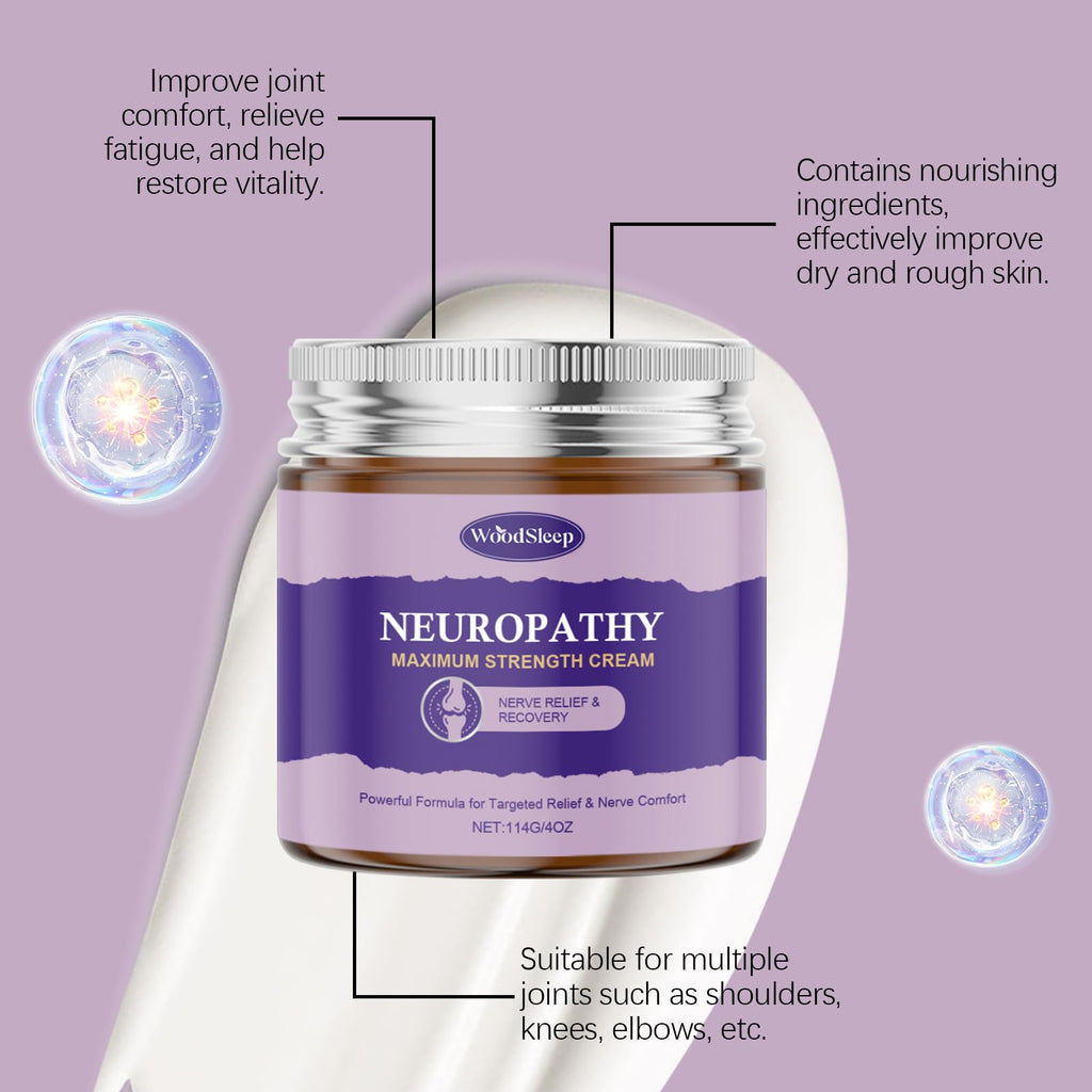 HATIKY Neuropathy Cream | Magnesium Body Cream for Feet & Sleep Support
