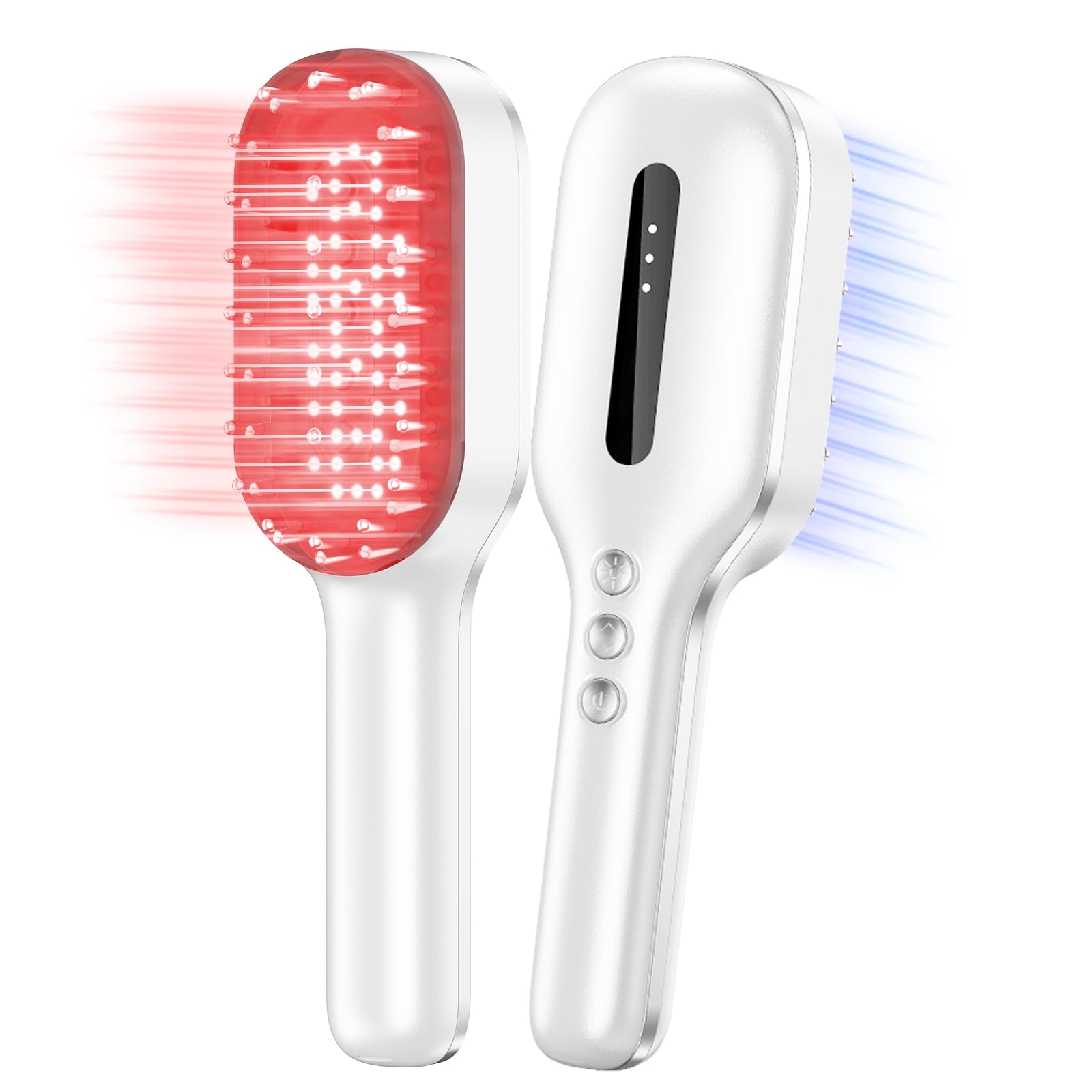 HAUBAT Laser Therapy Hair Growth Comb – FDA Cleared LLLT Device for Hair Growth | Red Light Scalp Massager