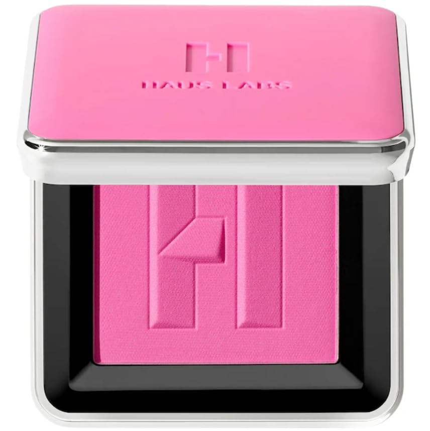 HAUS LABS Color Fuse Blush Dragon Fruit Daze + ENTEL Blueberry Sheet Masque