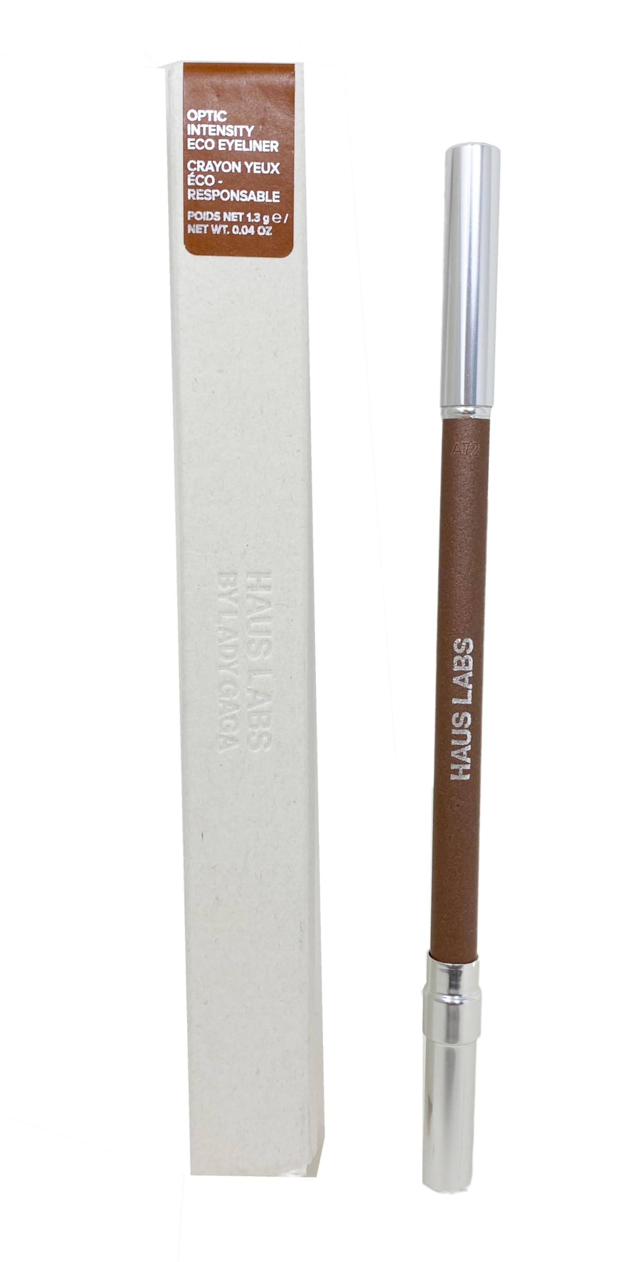 HAUS LABS by LADY GAGA Optic Intensity Eco Eyeliner – Deep Bronze Shimmer (0.04 oz)