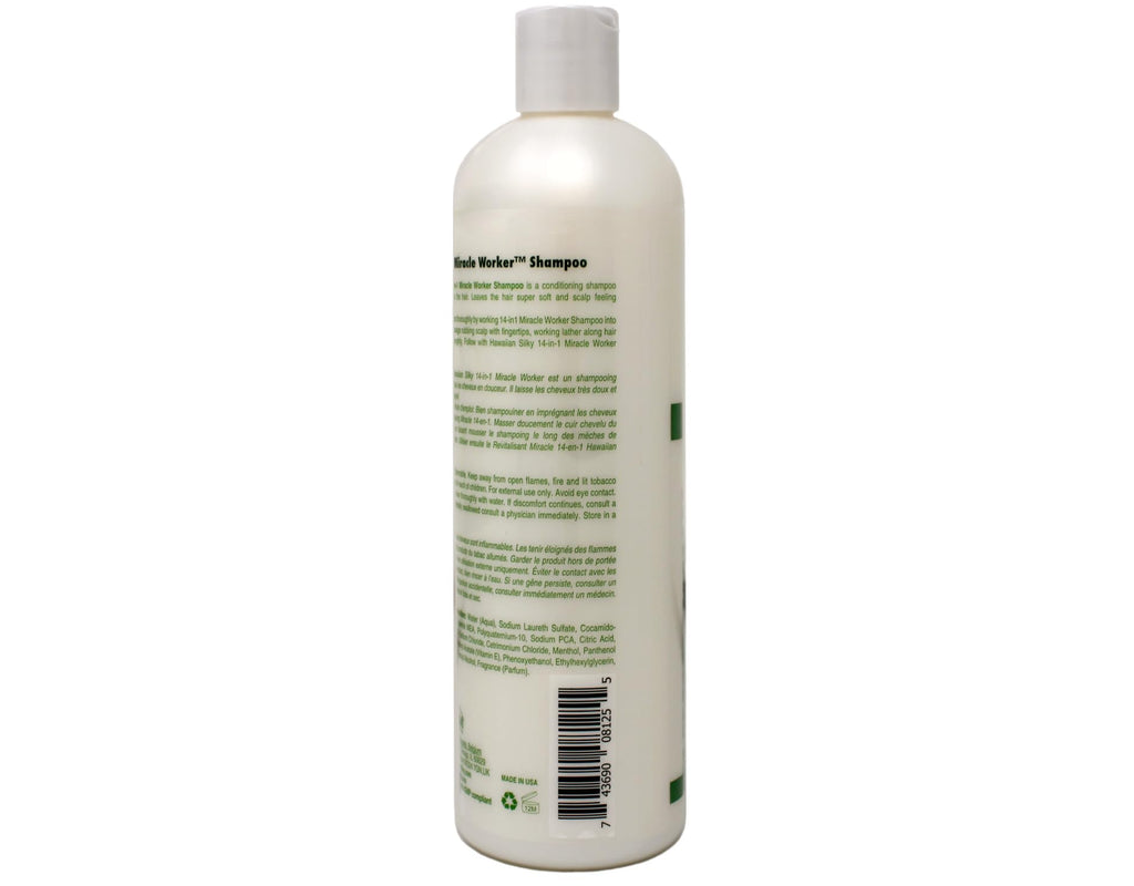 Hawaiian Silky 14-in-1 Miracle Worker Set – Shampoo, Conditioner & Activator Spray (16 oz Each)