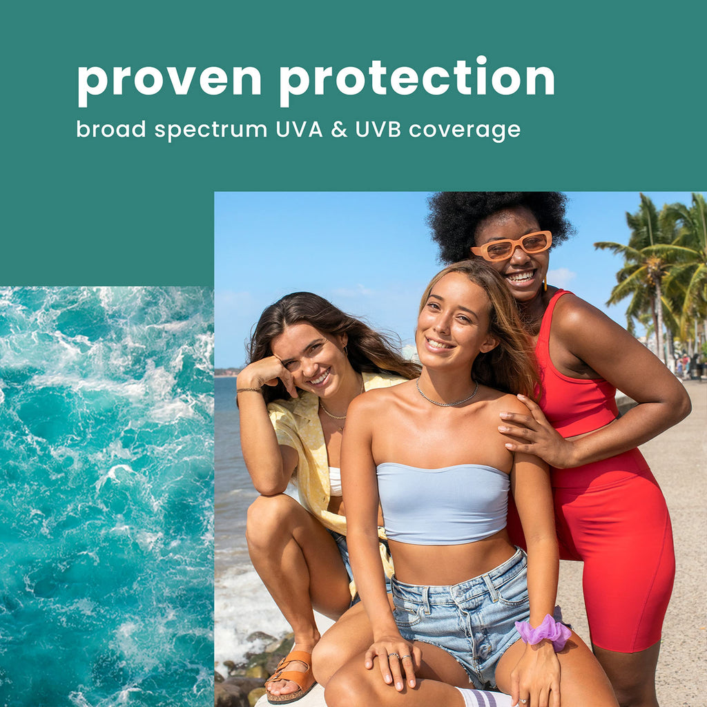 Hawaiian Tropic Skin Defense SPF 30 Sunscreen Lotion – Green Tea Extract, 6oz