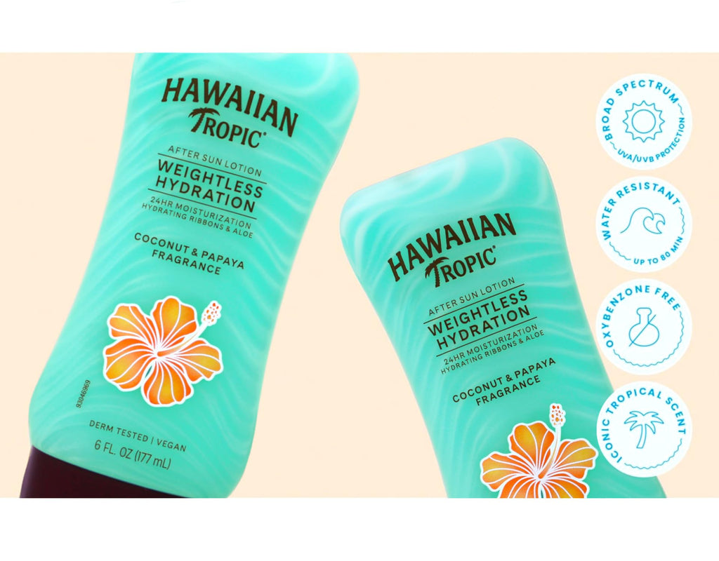 Hawaiian Tropic Weightless Hydration After Sun Lotion | Silk Hydration Reimagined