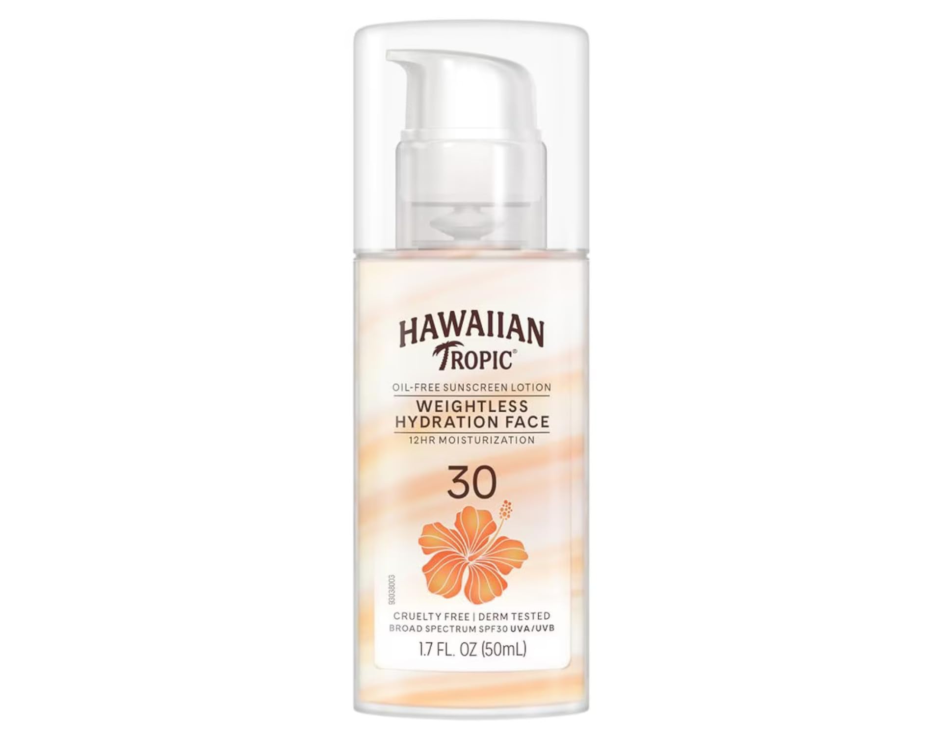 Hawaiian Tropic Weightless Hydration Facial Sunscreen SPF 30 – 2 Pack, 1.7oz