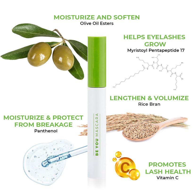 NEW! MAGIC BROWN BE YOU MASCARA by HBY – Lash Perfecting Gel, Buildable & Vegan