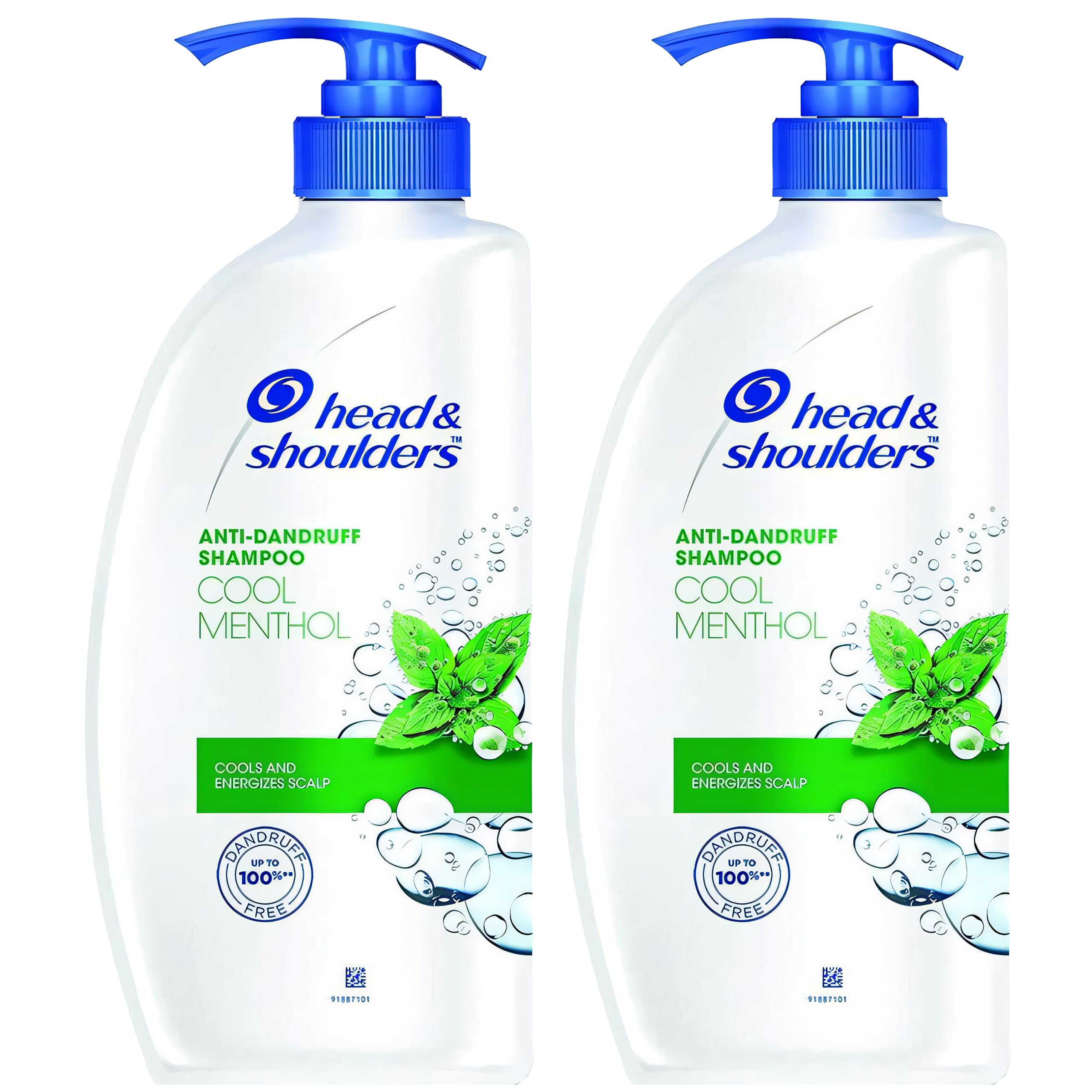 Head & Shoulders Cool Menthol Anti-Dandruff Shampoo – 2 Pack, 22 oz Pumps