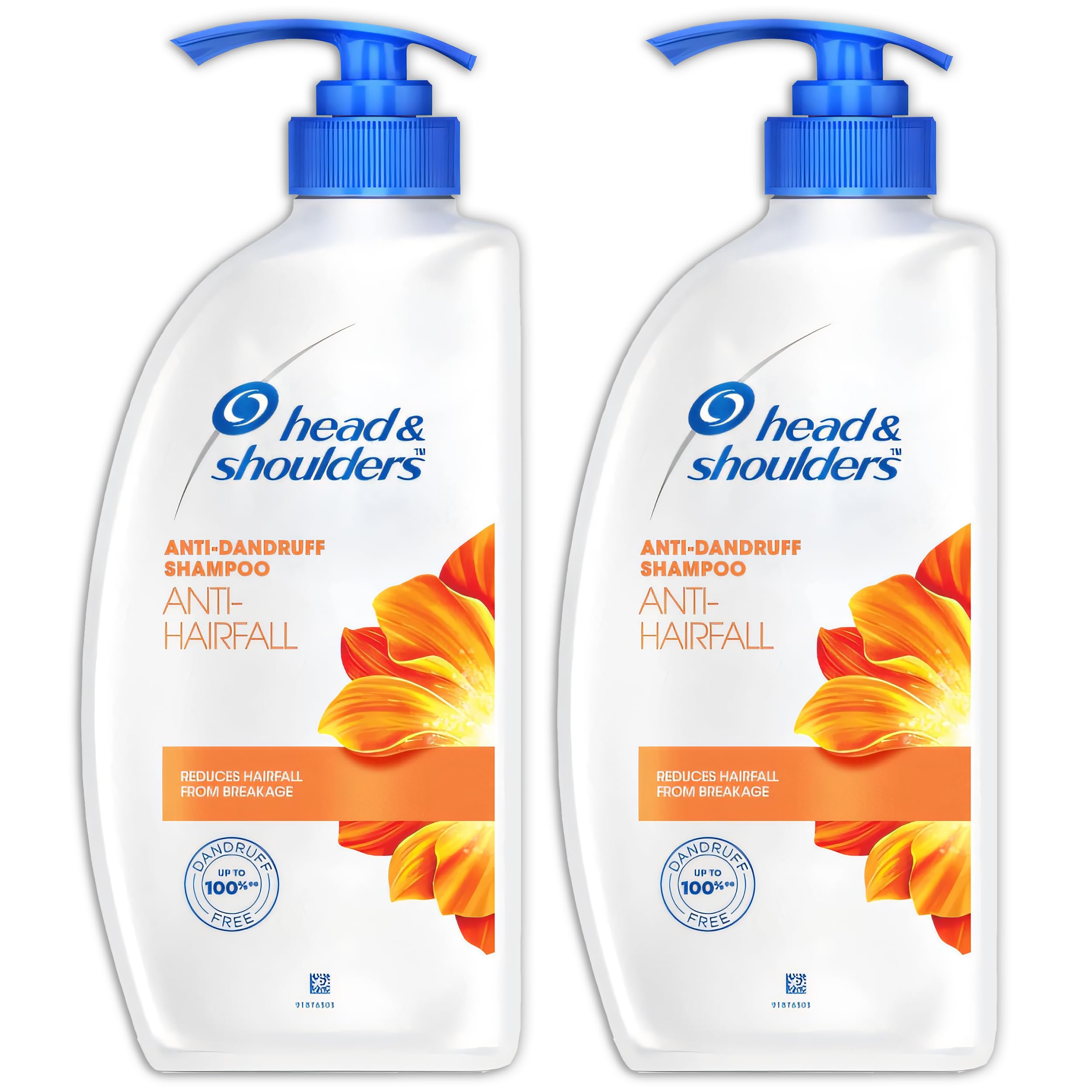 Head & Shoulders Anti Hair Fall Shampoo – 2-Pack Anti Dandruff, 22 oz Pump Bottles