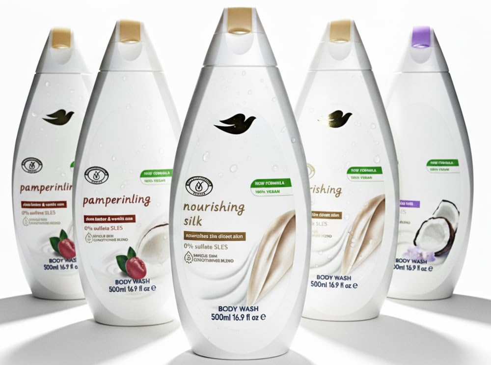 HealthAZ Body Wash 6-Pack (500ml each) – Mix with Available Kinds