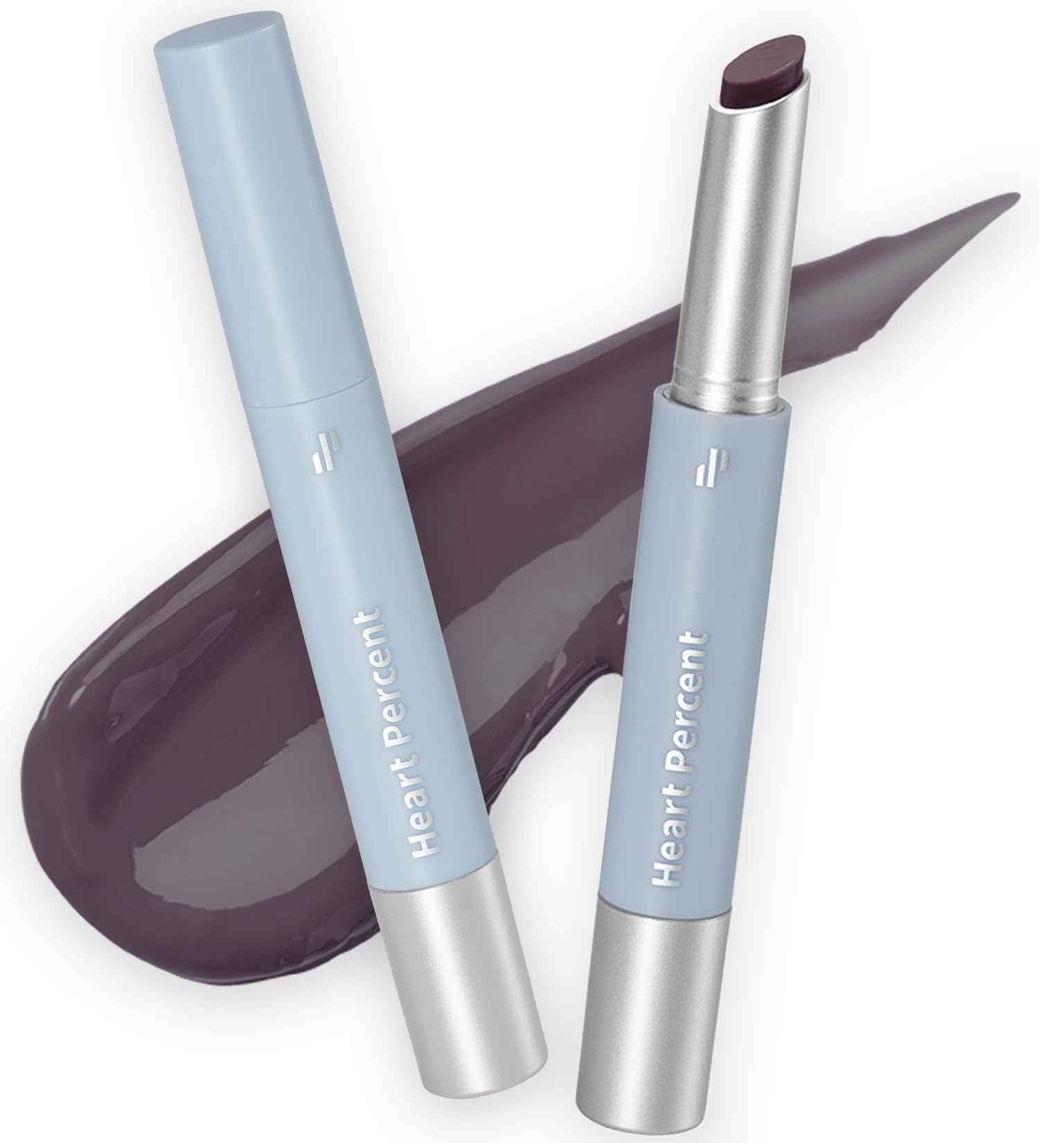 Heart Percent Dote On Mood Dewy Black Lipstick – High-Shine Dewy Melting Lip Color