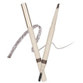 Heart Percent Dote On Mood Edge & Flat Brow Pencil Retractable Definer with Built-in Shaper Spoolie D1 Classic Brown