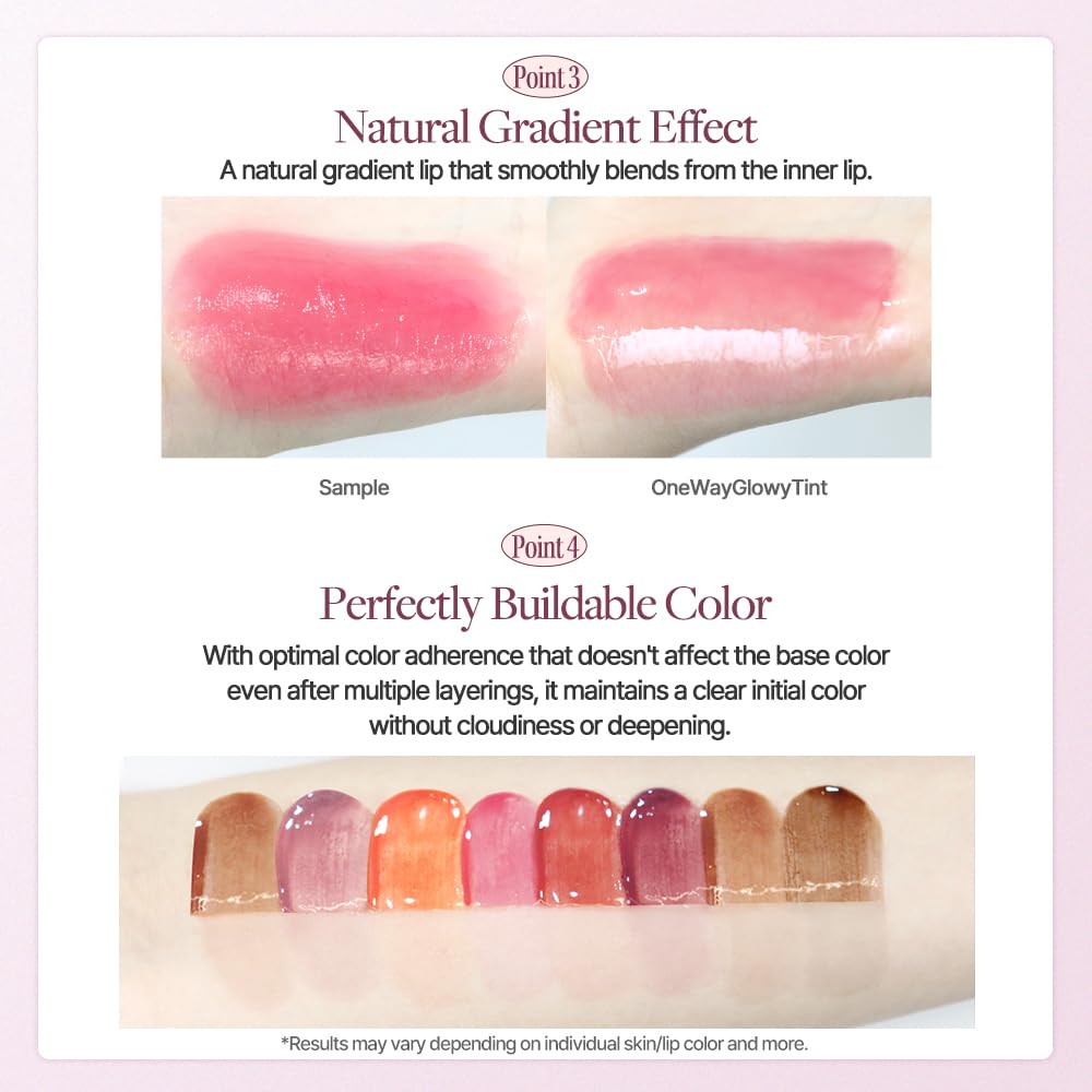 Heart Percent Dote On Mood One Way Glowy Tint – Muted Caramel Lip Stain