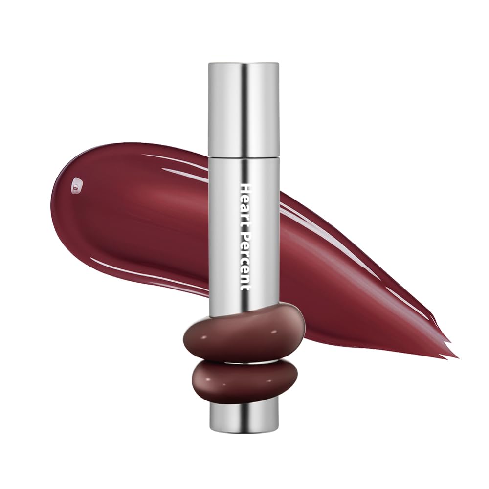 Heart Percent Dote On Mood Tint – One Way Glowy Tint with Glass-Like Shine (#12 Midnight Leaves)