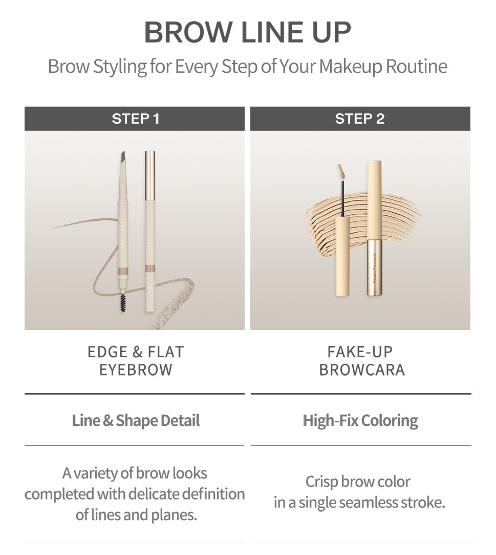 Heart Percent Dote On Mood Browcara – Waterproof, Long-Lasting Brow Color Mascara (Stone Ash 05)
