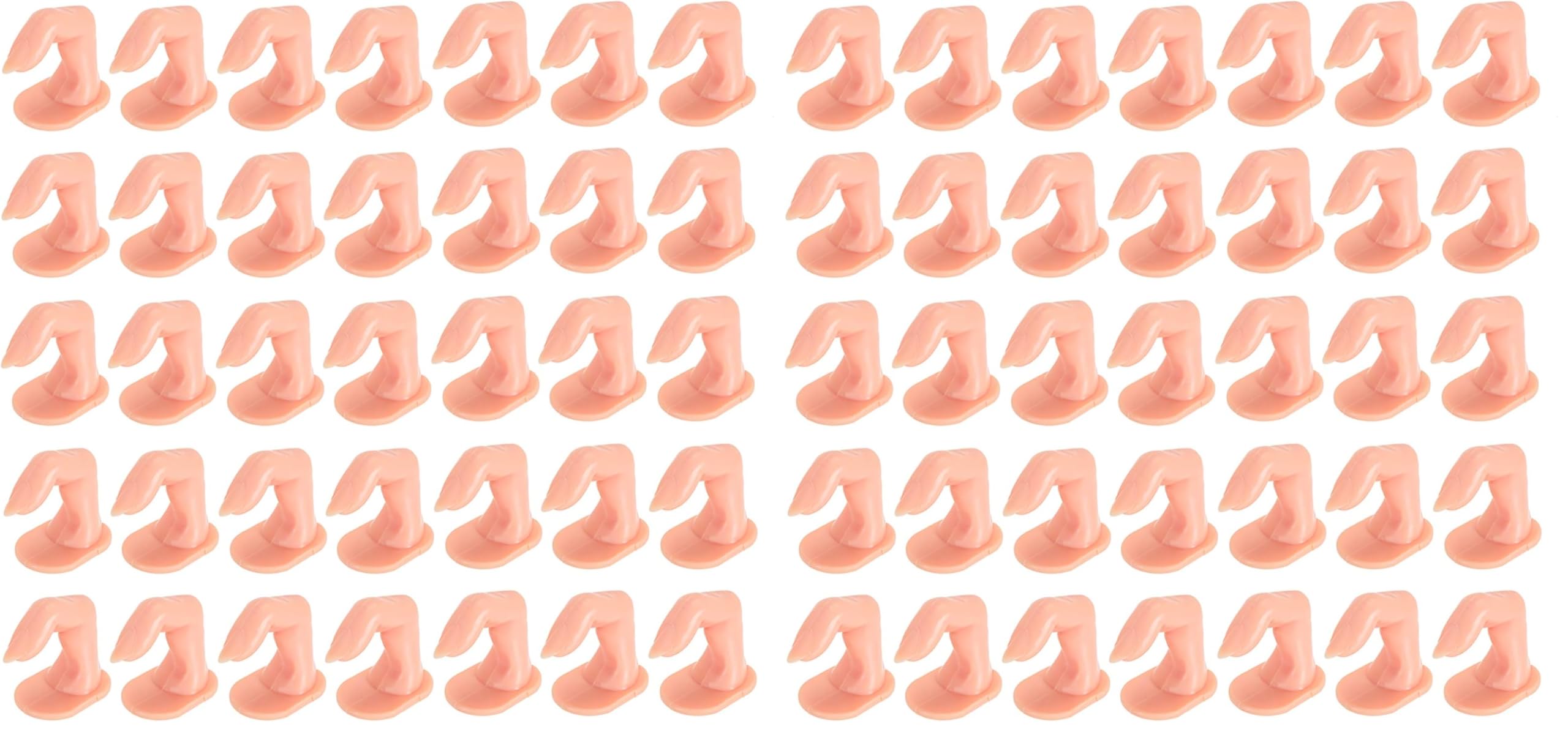 Hedume 120-Pack Practice Fingers for Nail Art Training | Beginners to Salon Artists