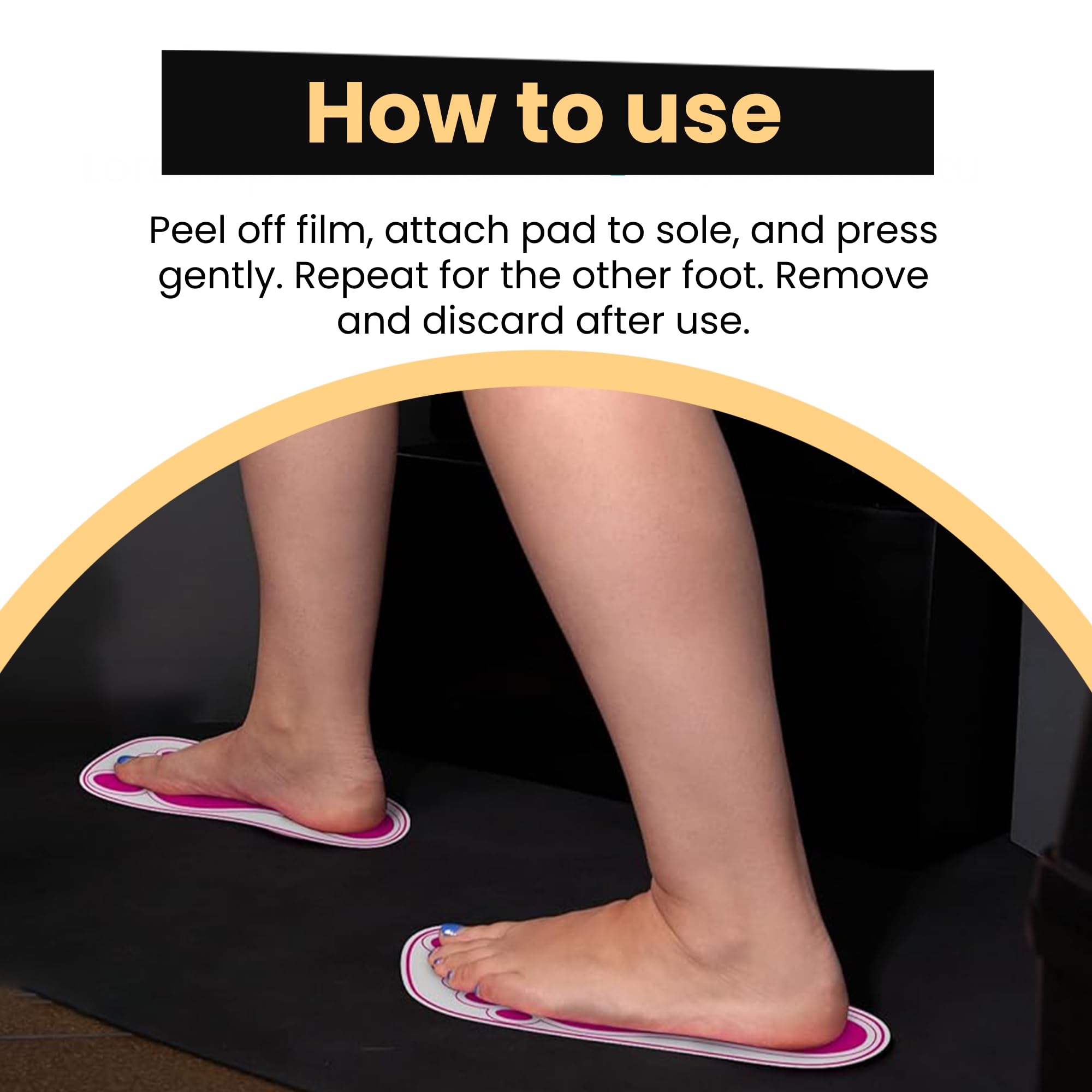 HeeStar 120 Pairs Disposable Spray Tan Feet Pads – Deluxe Hygienic Foot Protection for Salons & Home