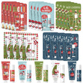 Heigble 30-Piece Christmas Hand Cream & Lip Balm Gift Set | Travel Size & Stocking Stuffers