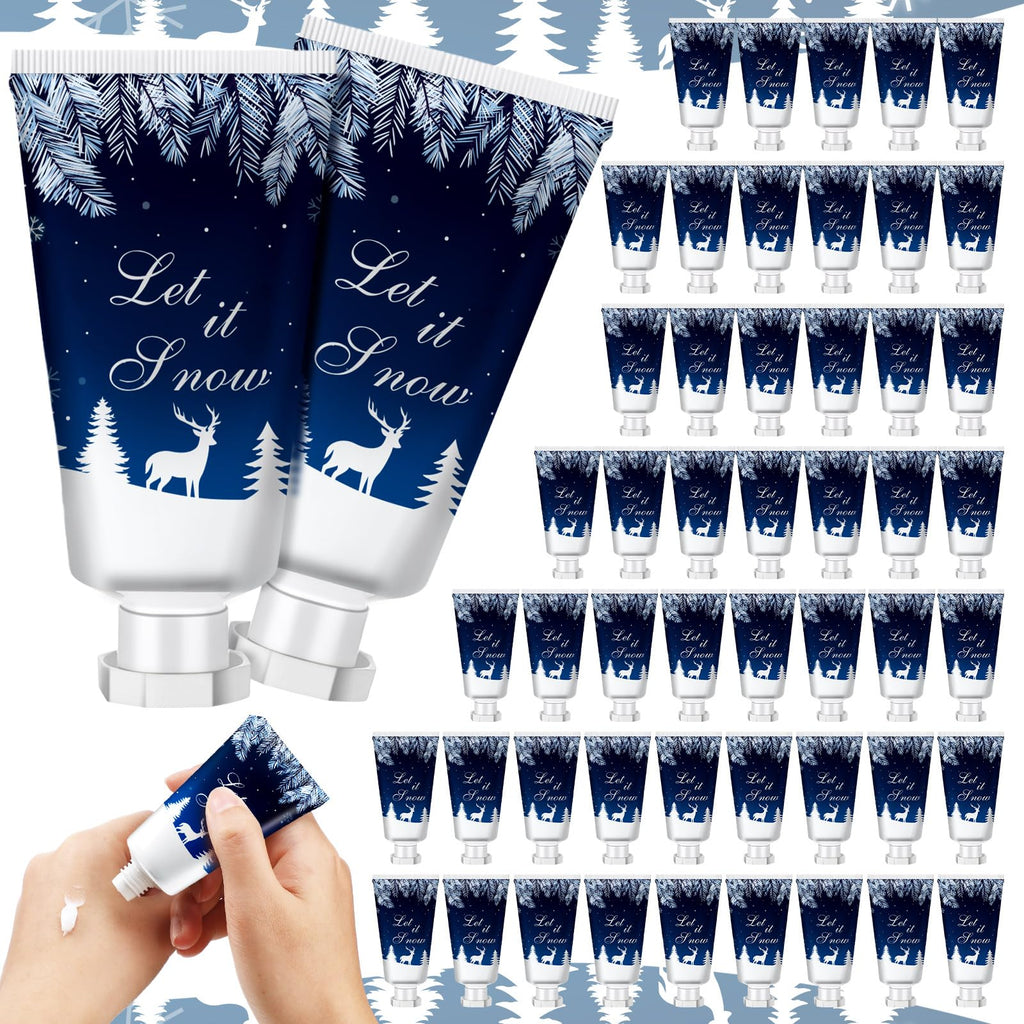Heigble Christmas Snowflakes Hand Cream Gift Set – 50 x 1oz / 30ml Travel Size