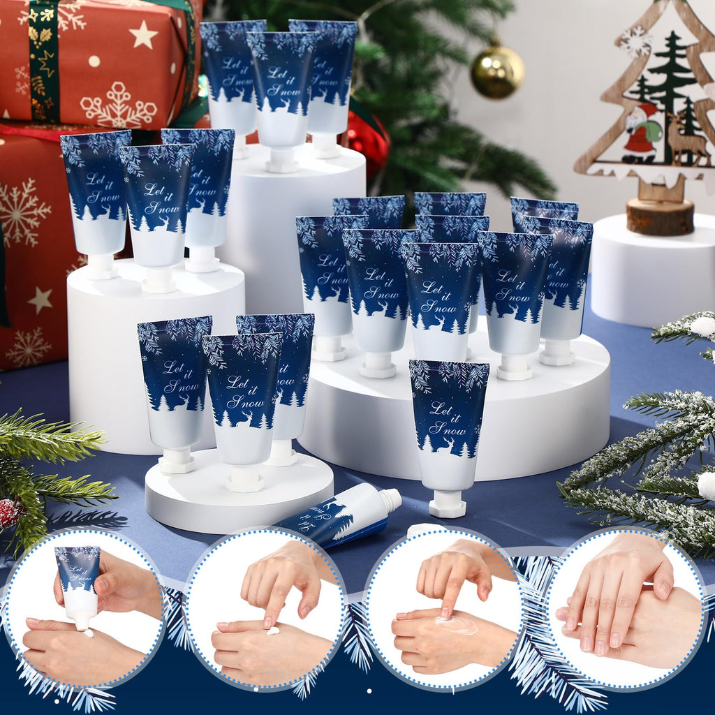 Heigble Christmas Snowflakes Hand Cream Gift Set – 50 x 1oz / 30ml Travel Size
