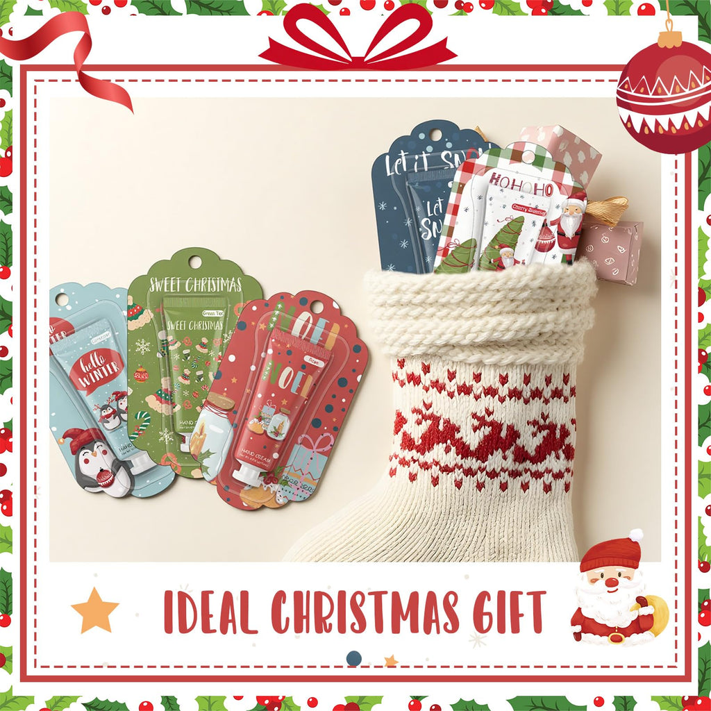 Heigble 30-Piece Christmas Hand Cream Set – Festive Scents & Travel-Size Moisturizers