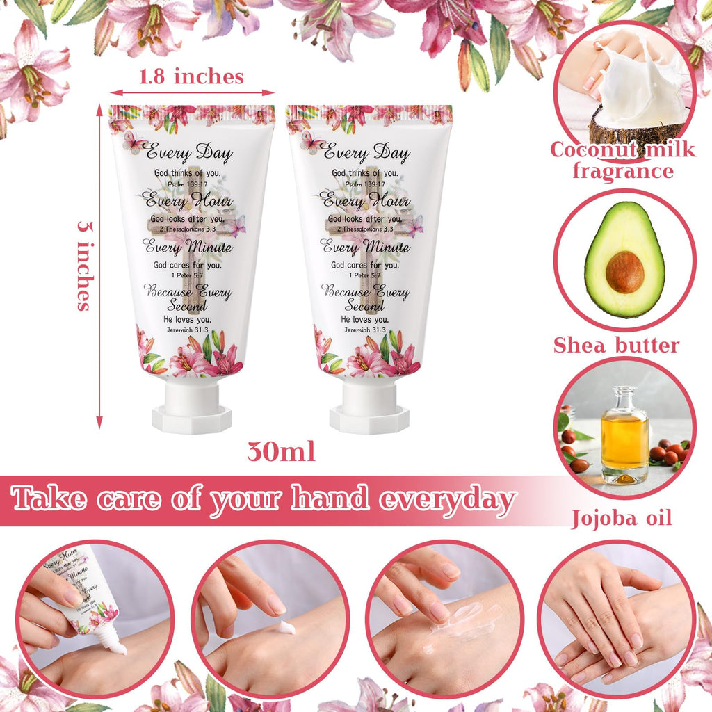 Heigble 50-Pack Bible Hand Cream Gift Set – Christian Gifts for Women