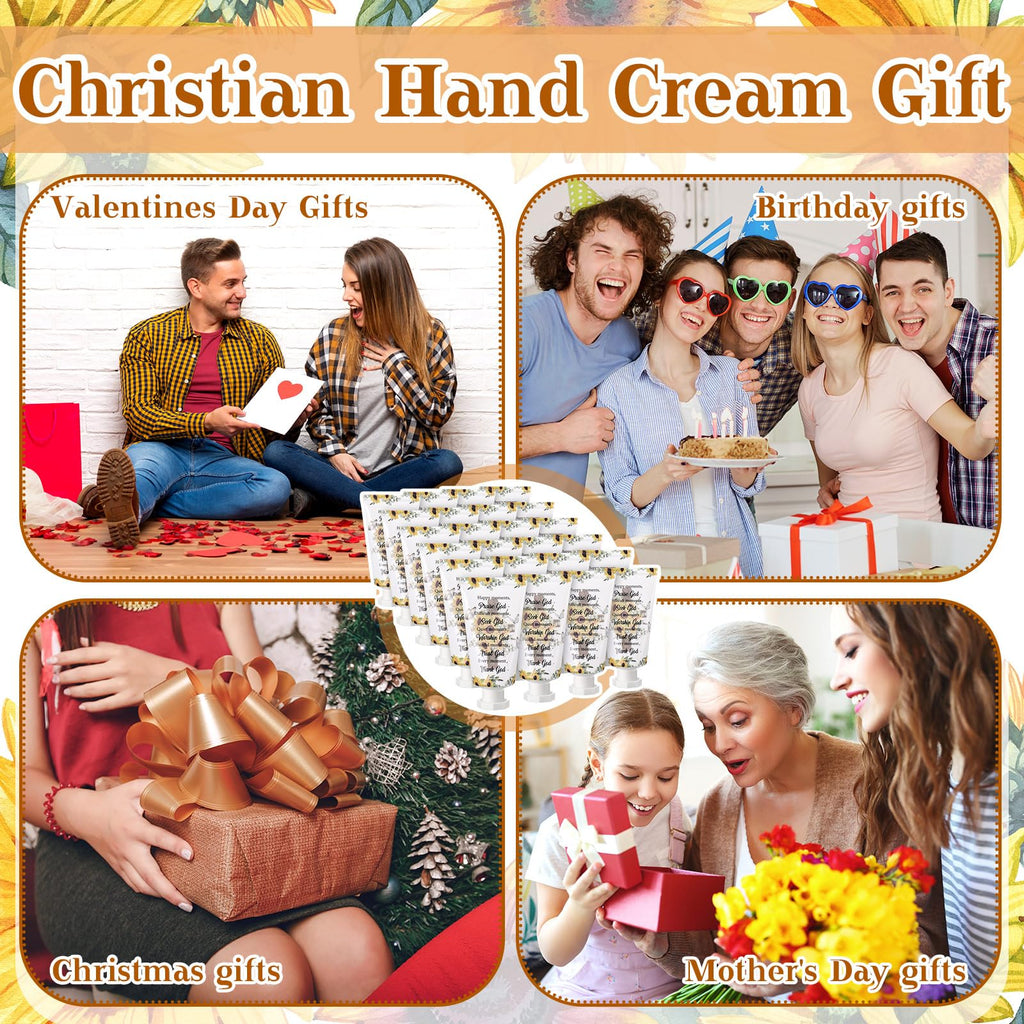 Heigble 50 Pack Bible Hand Cream Gift Set – Christian Gifts for Women