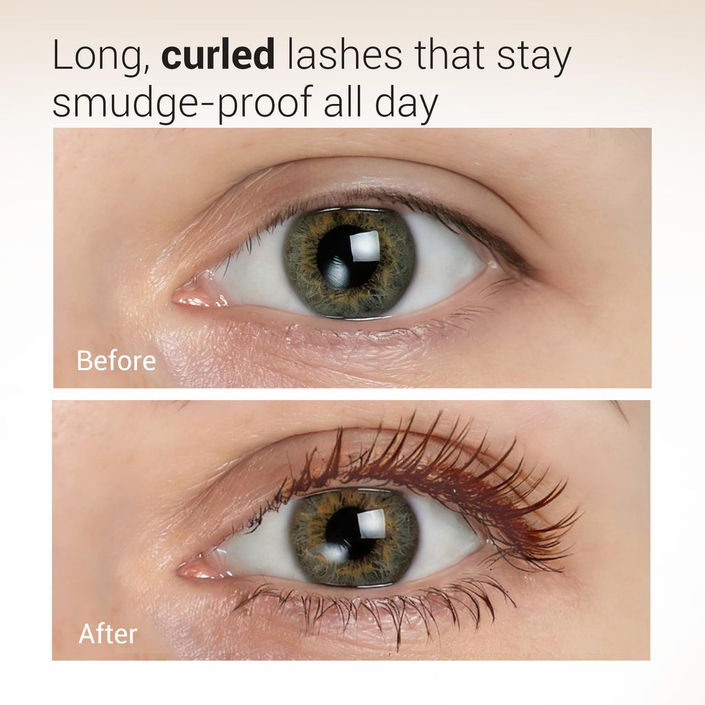 HEIMISH Dailism Smudge Stop Mascara – Curl & Lengthen, Brown, Washable