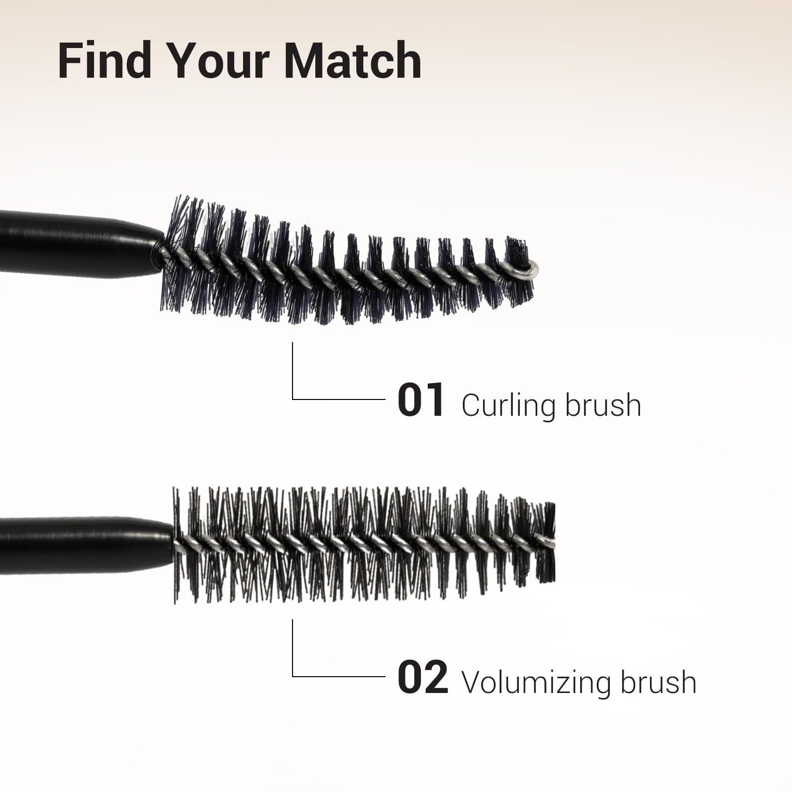 HEIMISH Dailism Smudge Stop Mascara – Volumizing & Lengthening, Waterproof Brown 0.32oz/9g