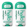 Hello Sage and Eucalyptus Aluminum Free Deodorant - 2 Pack | 24-Hour Freshness, Shea Butter, Vegan