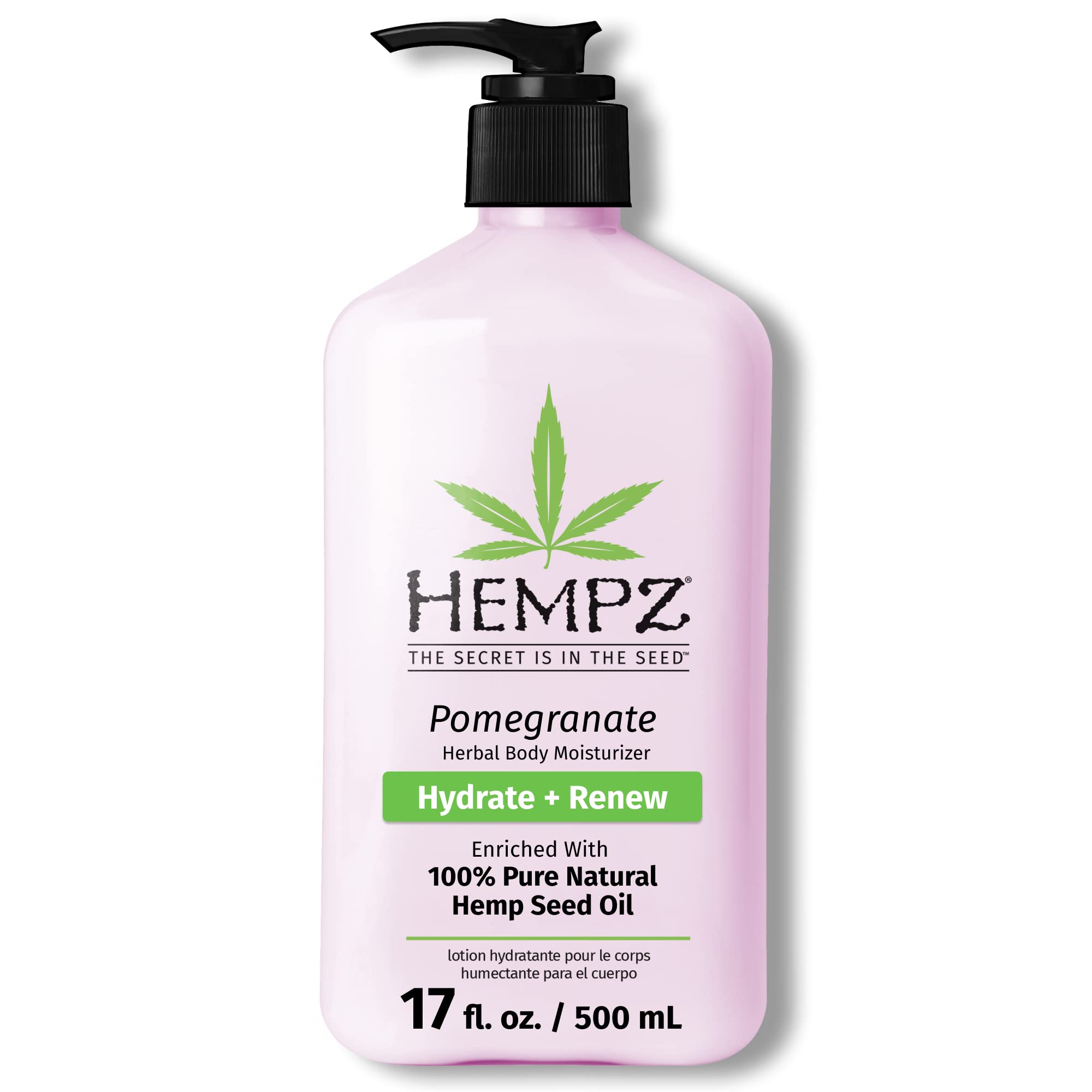 HEMPZ Body Lotion - Pomegranate & Bright Citrus | Daily Moisturizing Cream 17oz