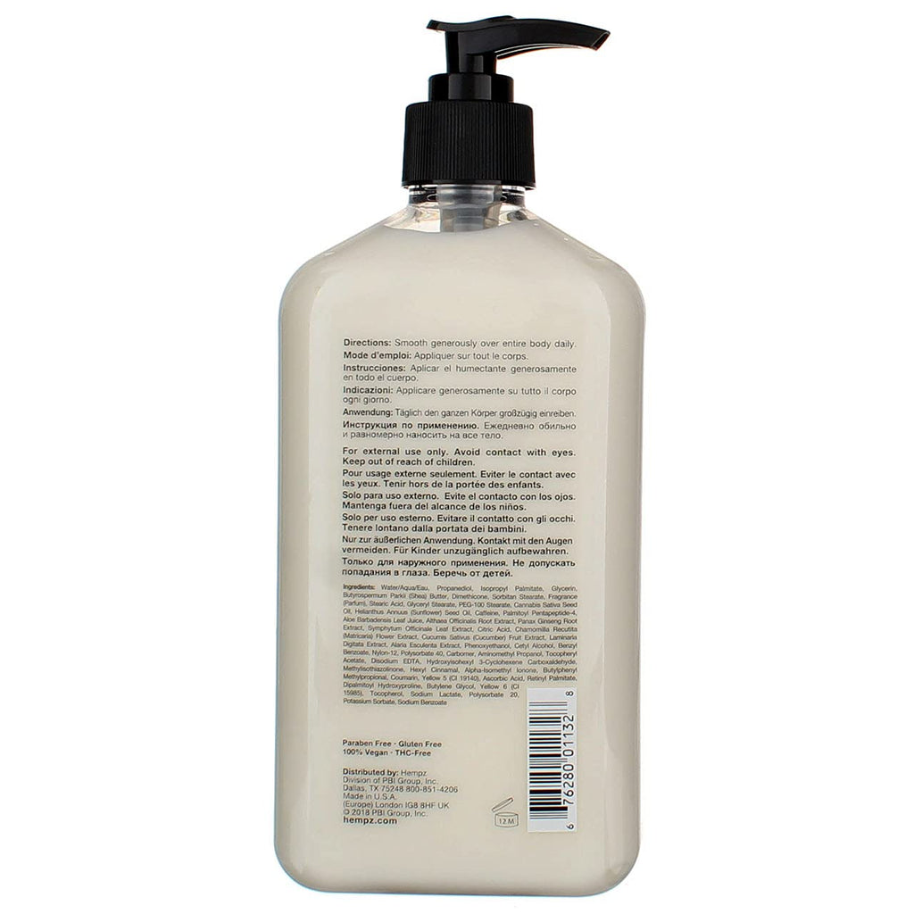 Hempz Body Moisturizer Age Defying 17oz Pump - Pack of 3
