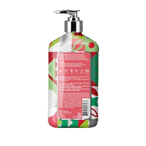 Hempz Crushed Peppermint Sugar Body Lotion 17 oz – Hydration for All Skin Types