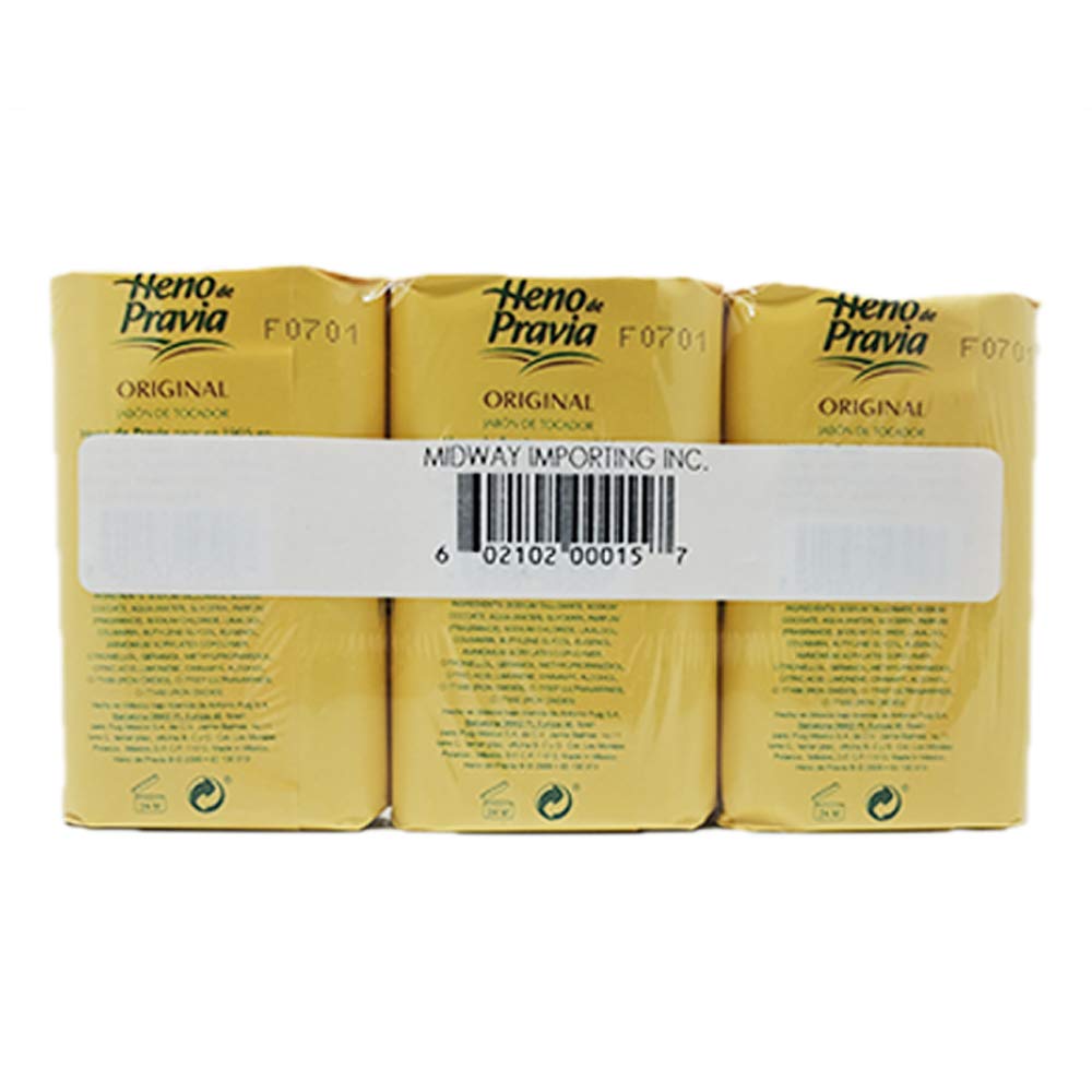 Heno de Pravia Original Soap – 6-Bar Pack | Delicate Natural Scent & Moisturizing