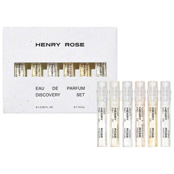 Henry Rose Eau de Parfum Discovery Set – Six Genderless Fragrances