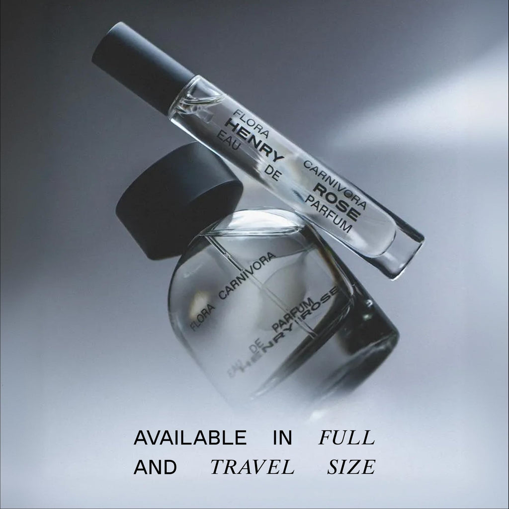 Henry Rose Flora Carnivora Travel Perfume – Mini Unisex Fragrance (0.27 fl oz)
